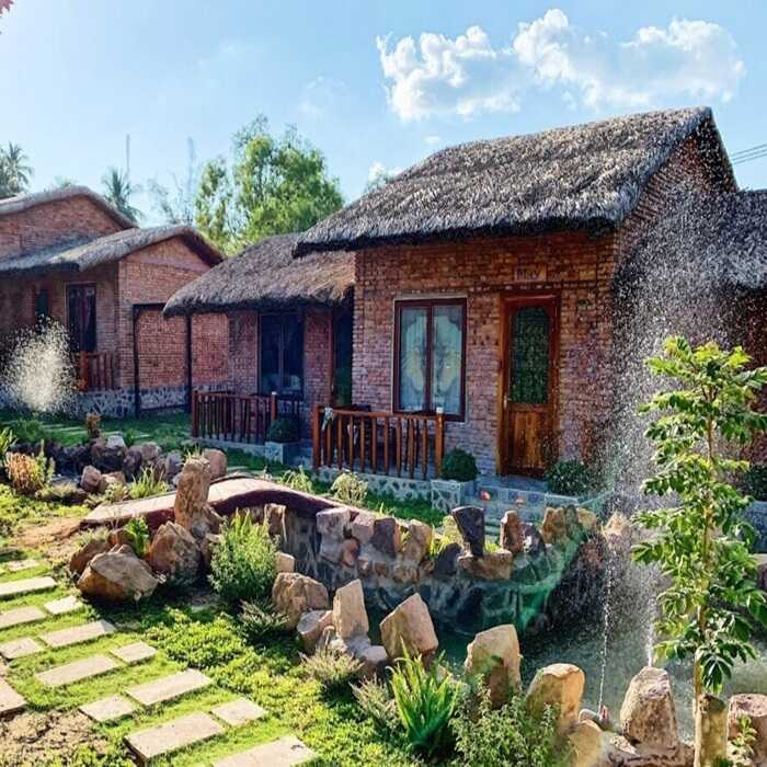 Kiến trúc Homestay mang nét đặc trưng vùng quê miền núi, tạo cảm giác dân dã